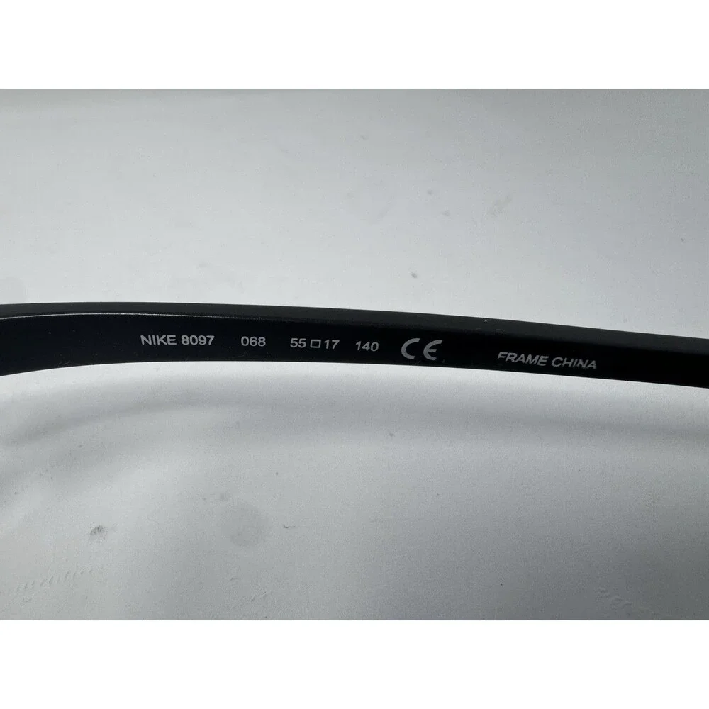 Nike 8097 068 Gunmetal Black Eyeglass Frames 55-17-140 Authentic